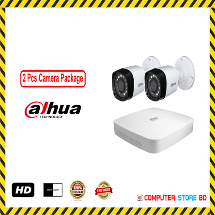 Dahua (2 Pcs CC Camera Package )