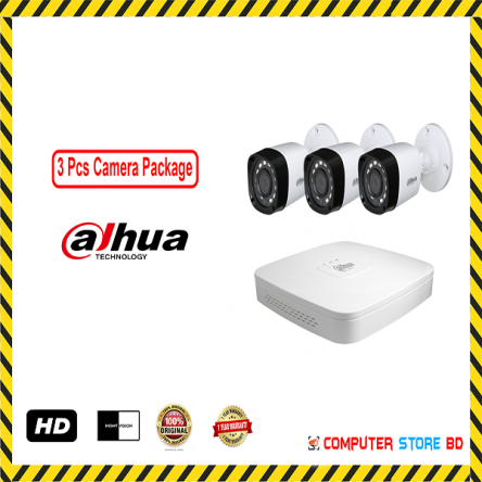 Dahua (3 Pcs CC Camera Package )